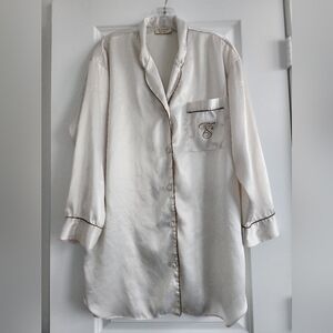 Victoria's Secret Cream Pajama Top